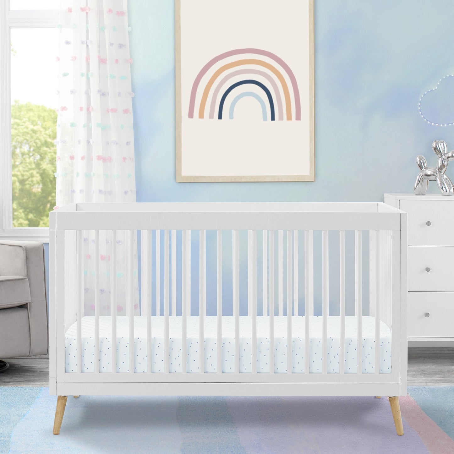 Jordan 4-in-1 Convertible Crib