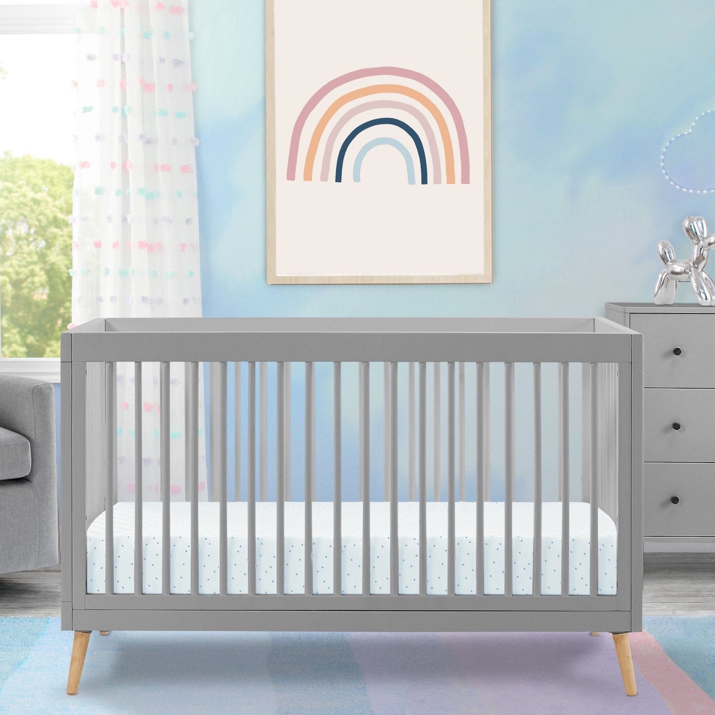 Jordan 4-in-1 Convertible Crib