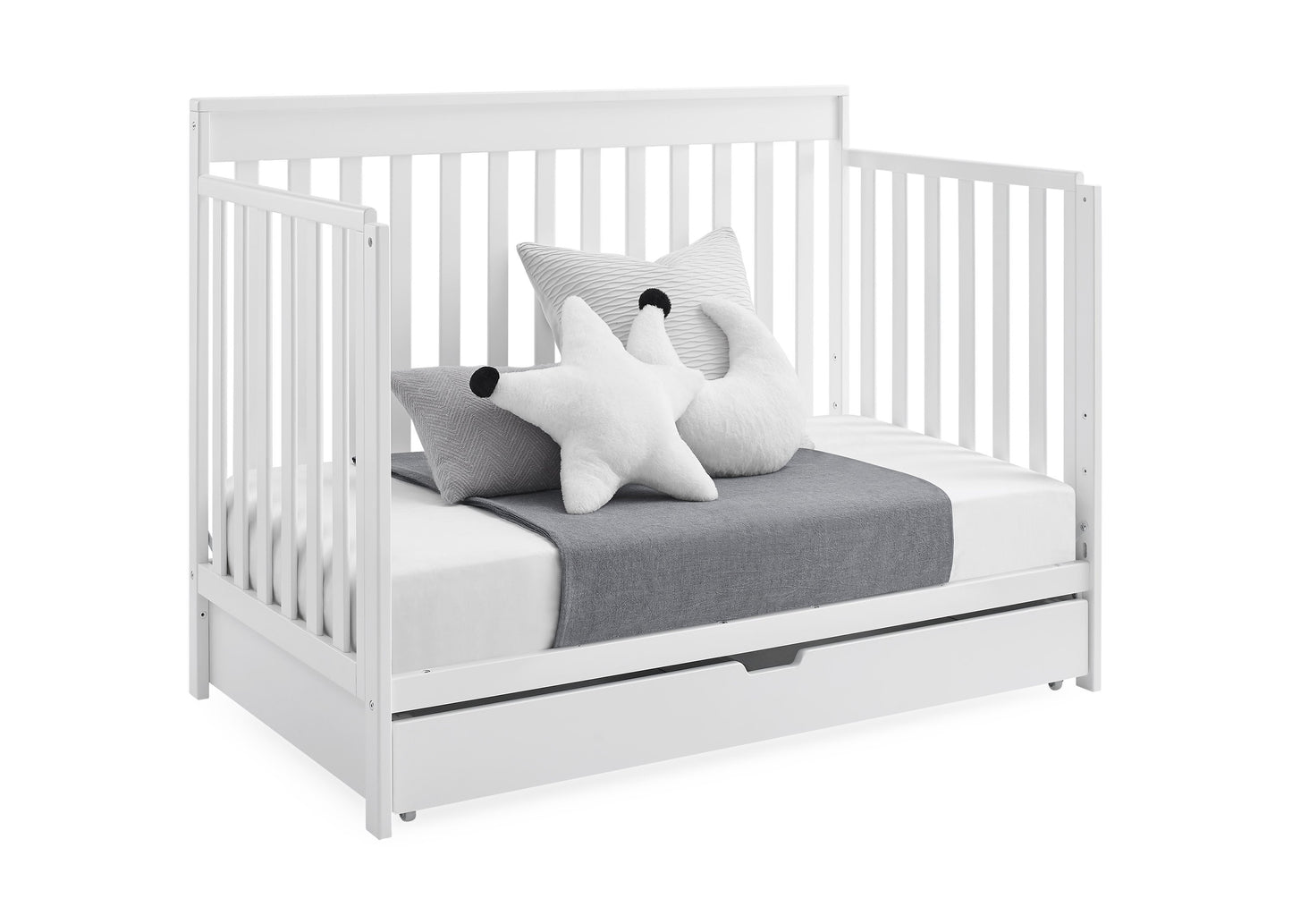 Mercer 6-in-1 Convertible Crib with Storage Trundle