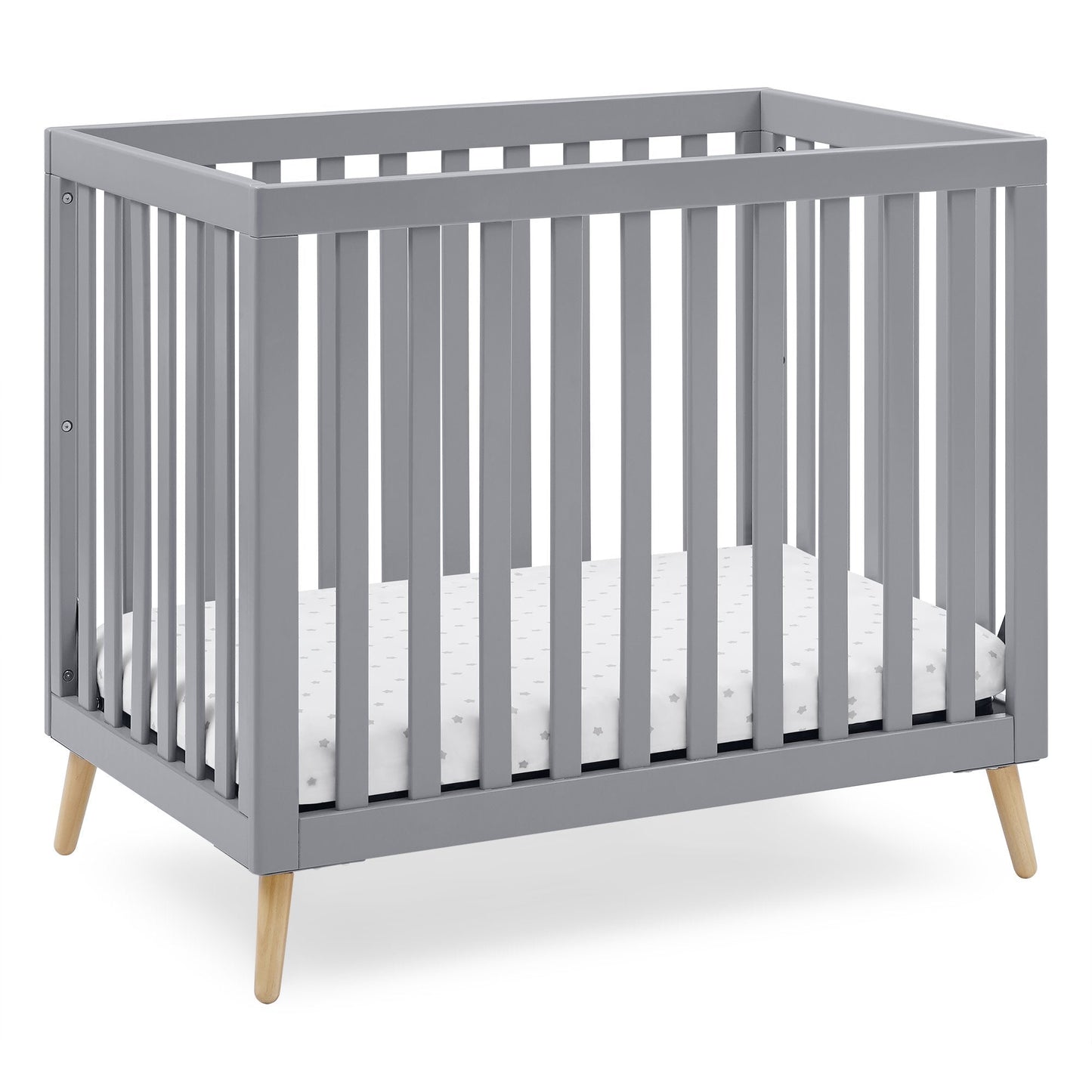 Essex Convertible Mini Baby Crib with 2.75-Inch Mattress