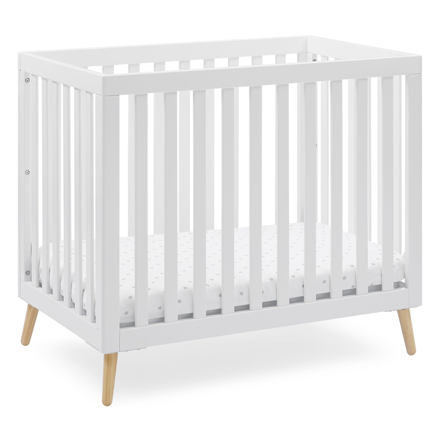 Essex Convertible Mini Baby Crib with 2.75-Inch Mattress