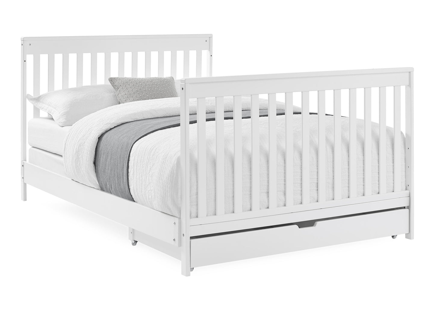 Mercer 6-in-1 Convertible Crib with Storage Trundle