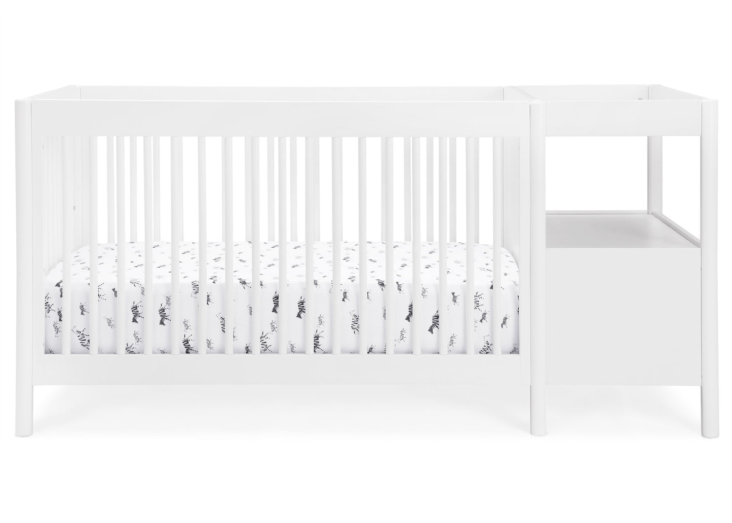 Zoe 5-in-1 Convertible Crib and Changer