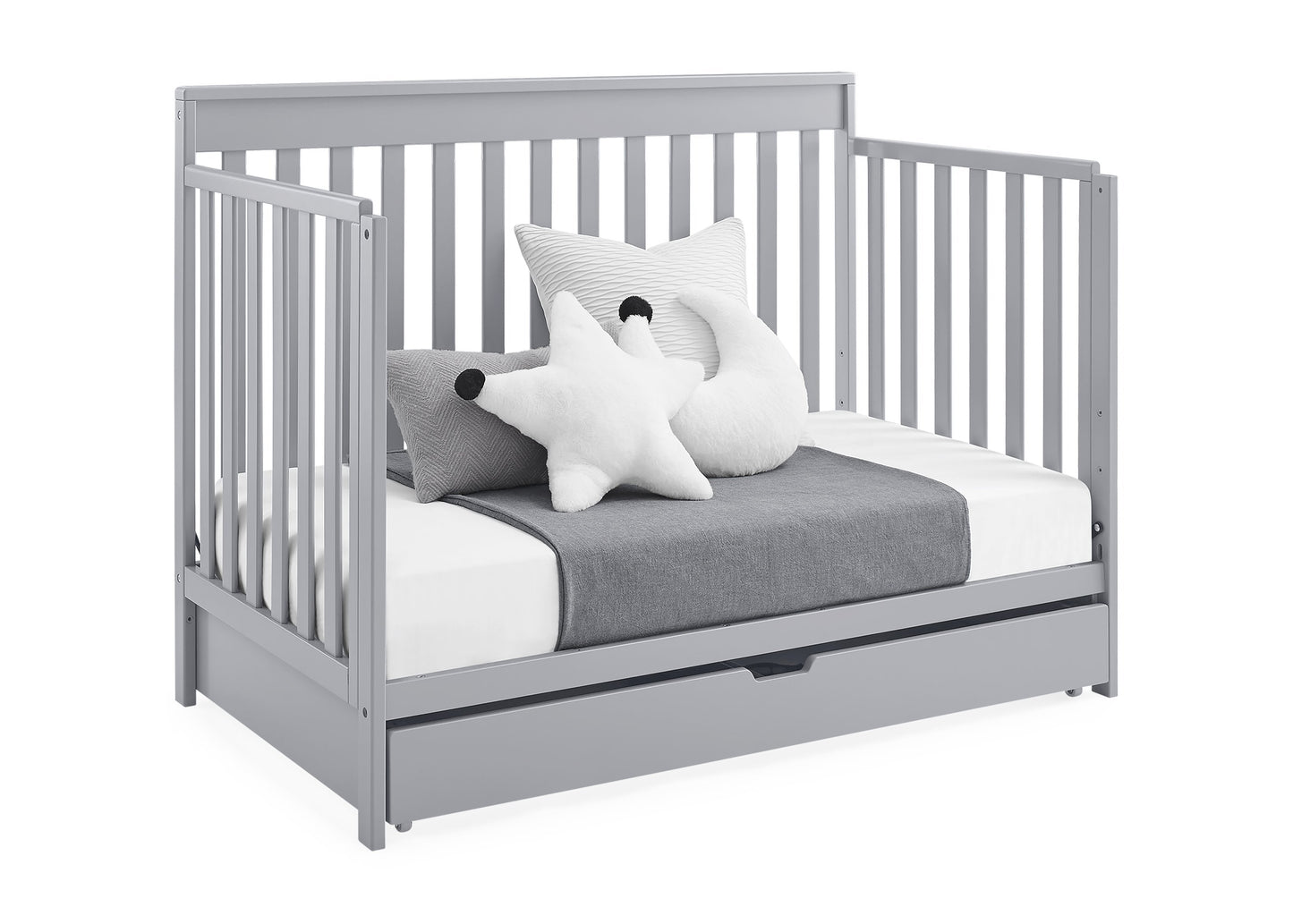 Mercer 6-in-1 Convertible Crib with Storage Trundle