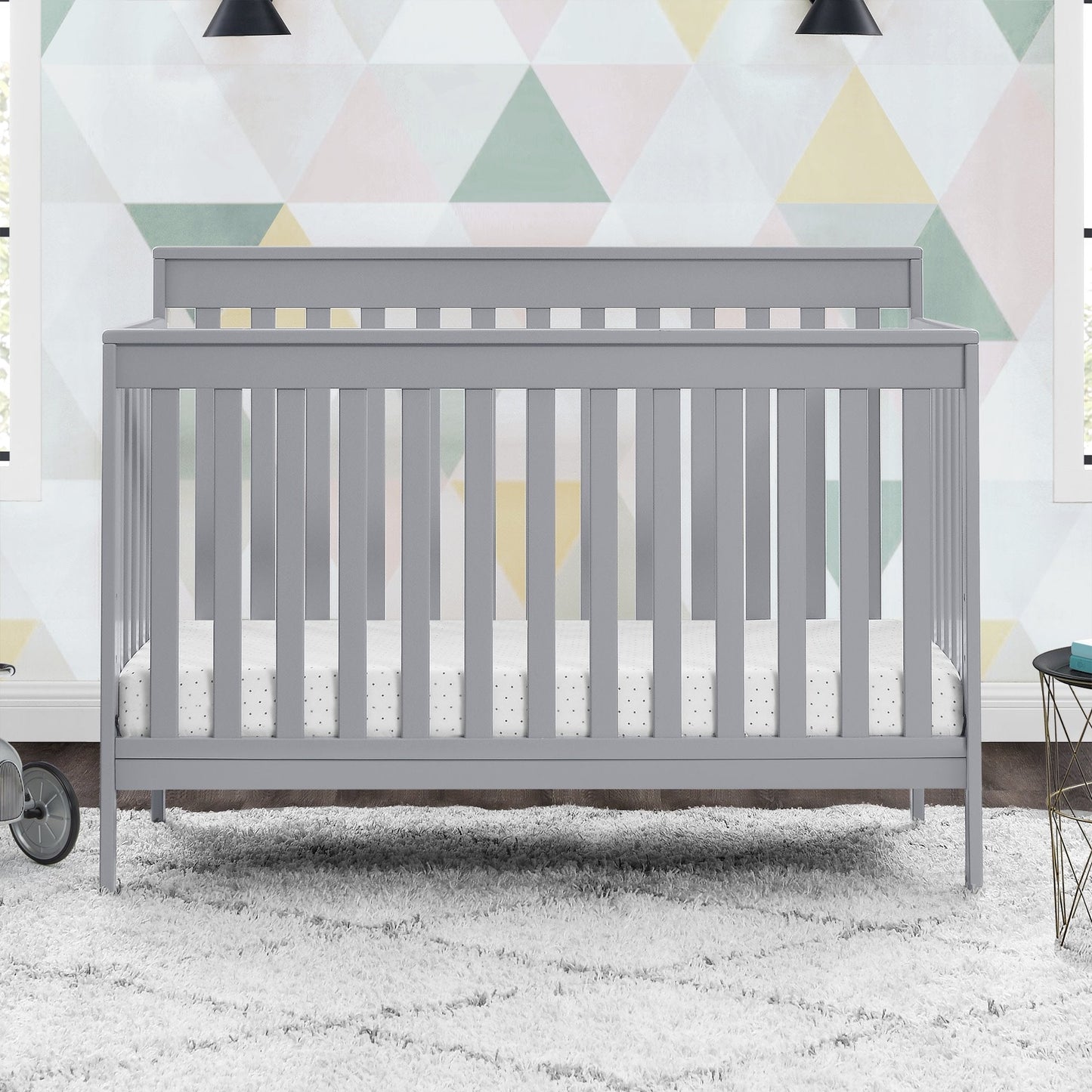 Mercer 6-in-1 Convertible Crib with Storage Trundle