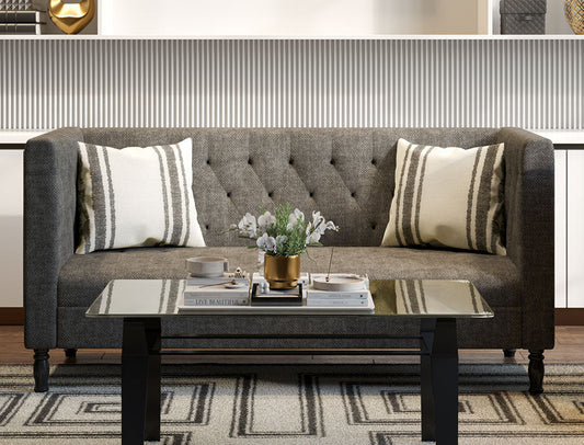Grace Sofa (Mid Grey)