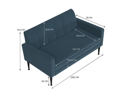 Sofa Urban 2-Seater (Black)