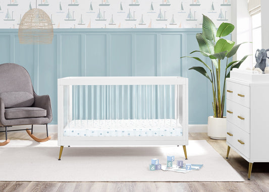 Sloane 4-in-1 Acrylic Convertible Crib