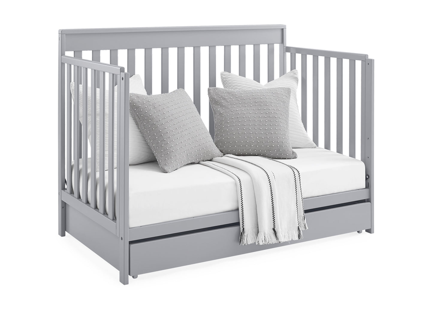 Mercer 6-in-1 Convertible Crib with Storage Trundle