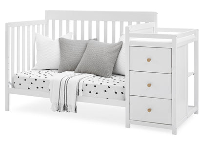 Flynn 5-in-1 Convertible Crib and Changer