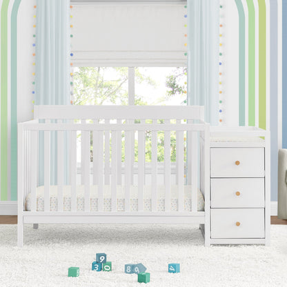 Flynn 5-in-1 Convertible Crib and Changer