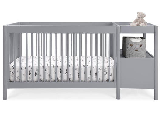 Zoe 5-in-1 Convertible Crib and Changer