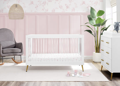 Sloane 4-in-1 Acrylic Convertible Crib