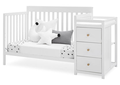 Flynn 5-in-1 Convertible Crib and Changer