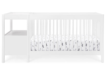 Zoe 5-in-1 Convertible Crib and Changer