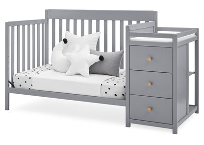 Flynn 5-in-1 Convertible Crib and Changer