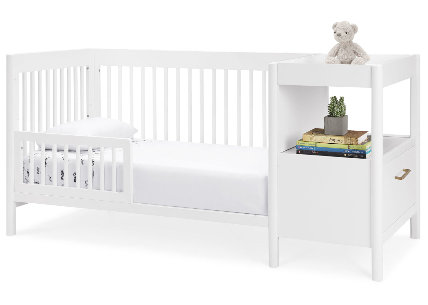 Zoe 5-in-1 Convertible Crib and Changer