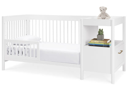 Zoe 5-in-1 Convertible Crib and Changer