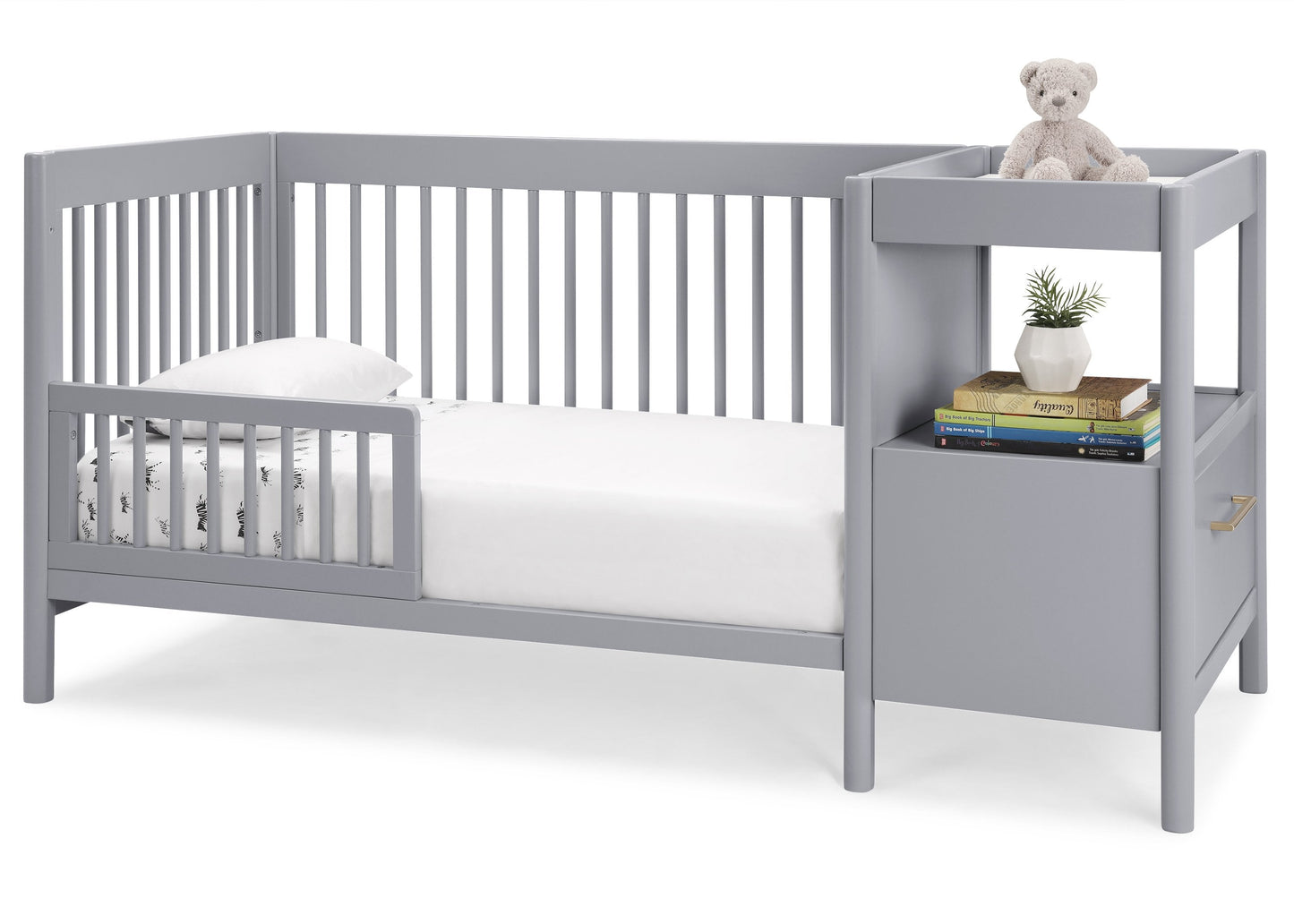 Zoe 5-in-1 Convertible Crib and Changer