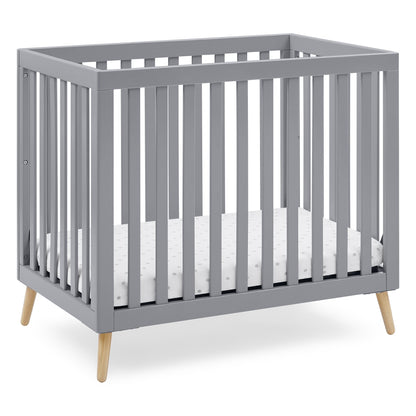 Essex Convertible Mini Baby Crib with 2.75-Inch Mattress