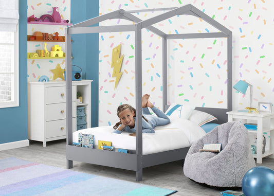 Poppy House Twin Bed