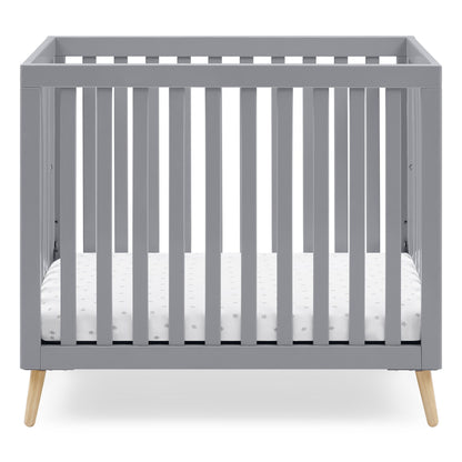 Essex Convertible Mini Baby Crib with 2.75-Inch Mattress