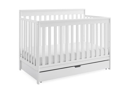 Mercer 6-in-1 Convertible Crib with Storage Trundle