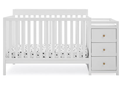 Flynn 5-in-1 Convertible Crib and Changer
