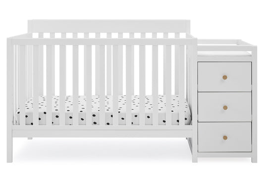 Flynn 5-in-1 Convertible Crib and Changer