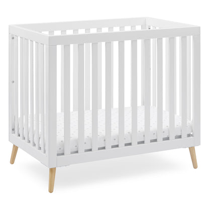 Essex Convertible Mini Baby Crib with 2.75-Inch Mattress