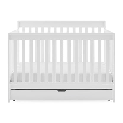 Mercer 6-in-1 Convertible Crib with Storage Trundle