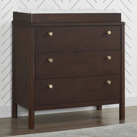 Remy 3 Drawer Dresser with Changing Top