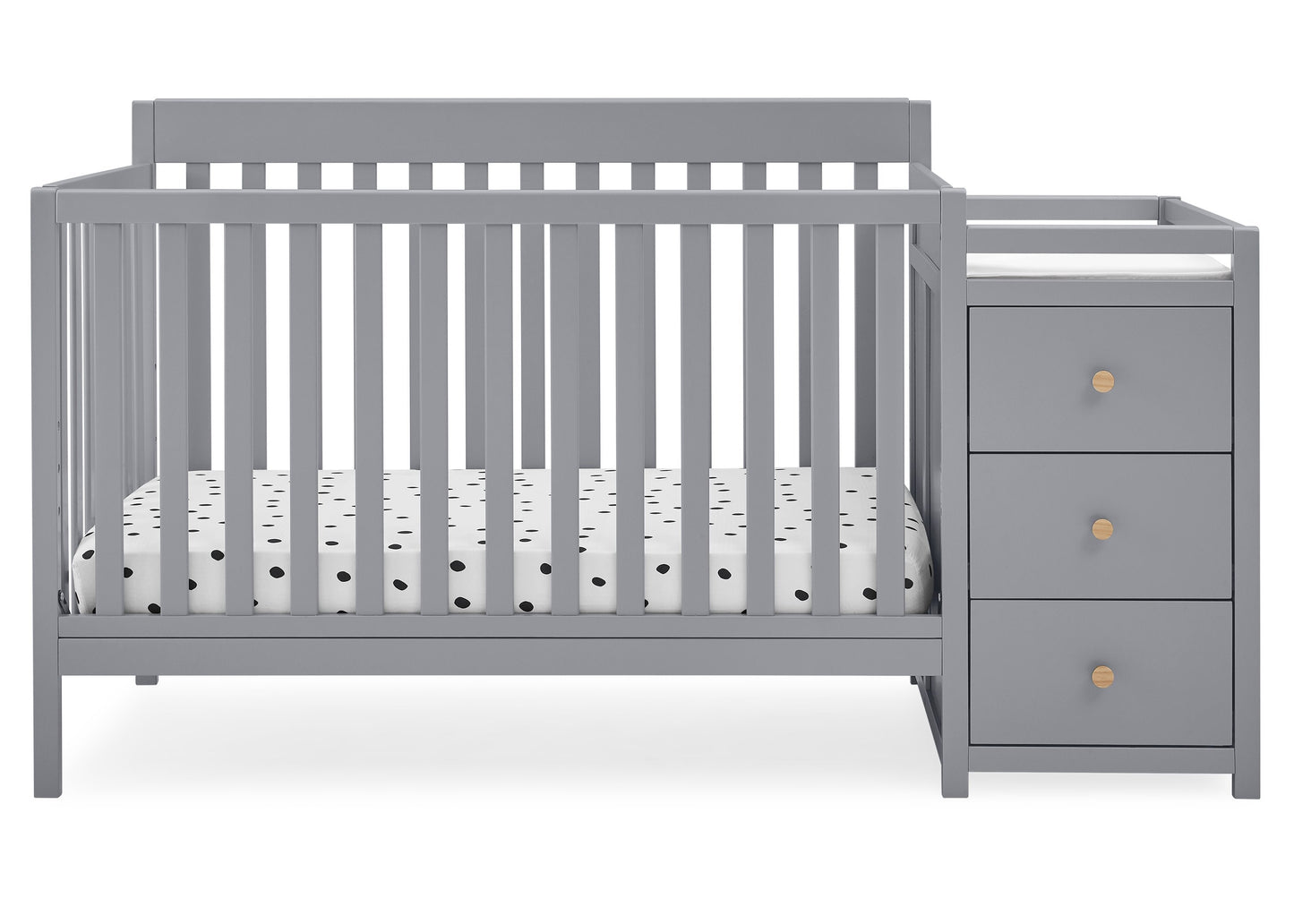 Flynn 5-in-1 Convertible Crib and Changer