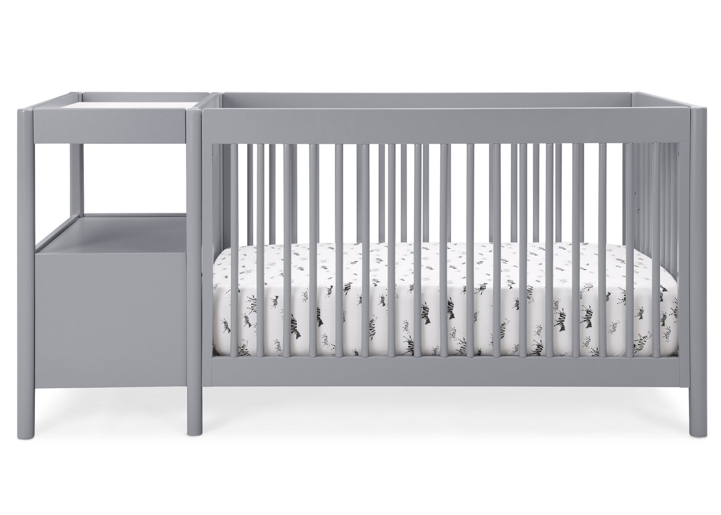 Zoe 5-in-1 Convertible Crib and Changer