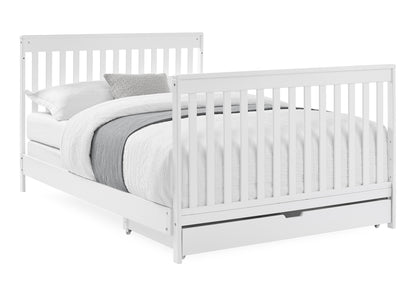 Mercer 6-in-1 Convertible Crib with Storage Trundle
