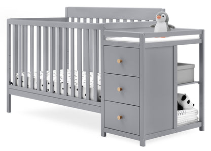 Flynn 5-in-1 Convertible Crib and Changer