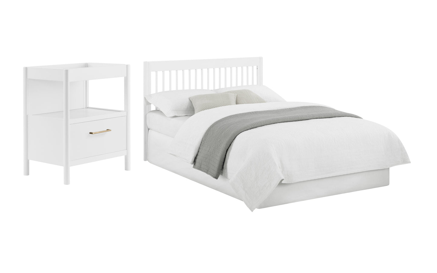 Zoe 5-in-1 Convertible Crib and Changer