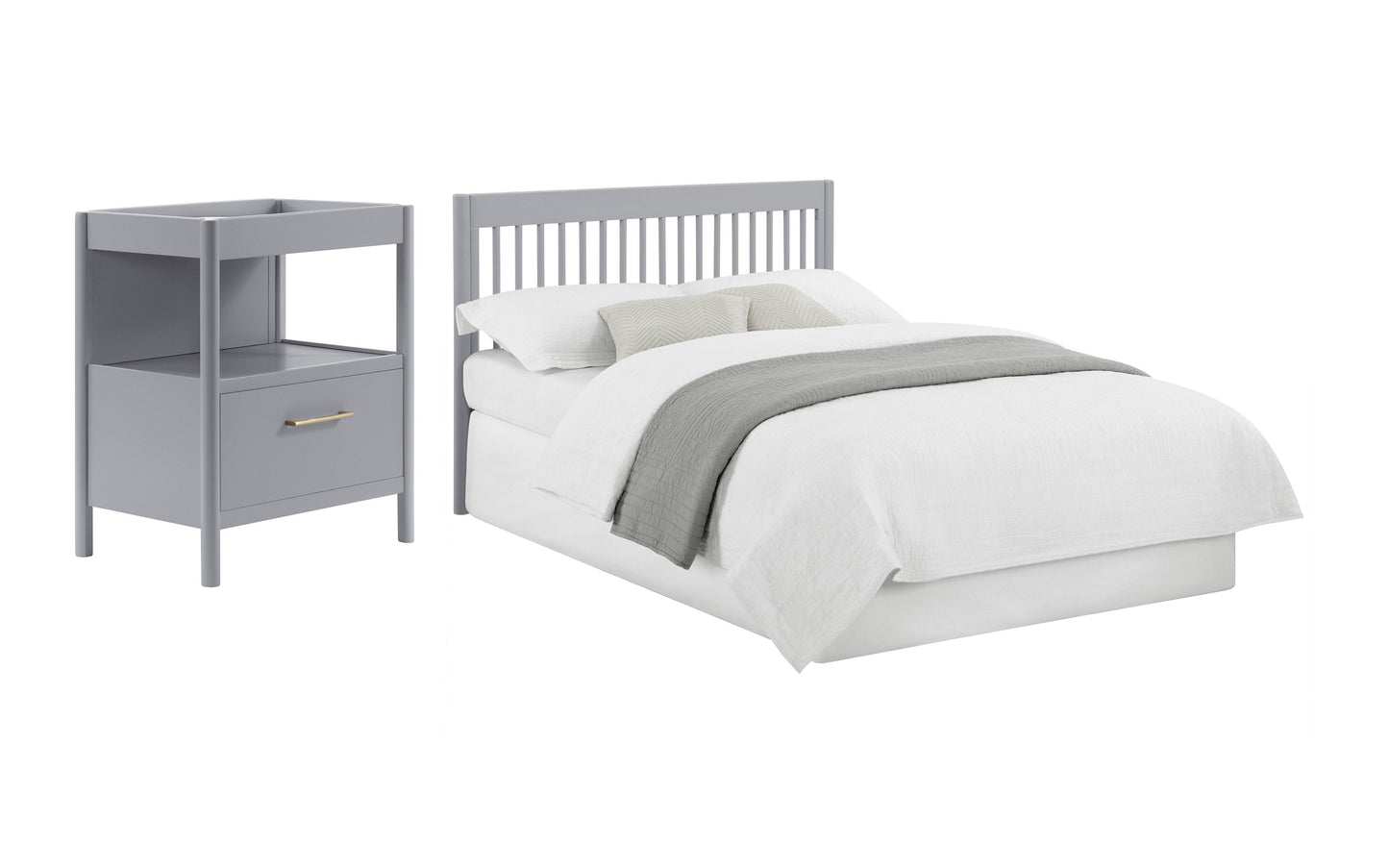 Zoe 5-in-1 Convertible Crib and Changer