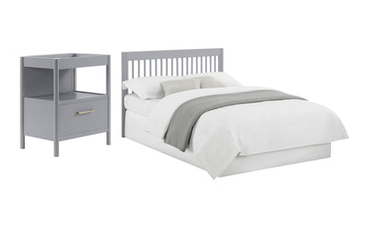 Zoe 5-in-1 Convertible Crib and Changer