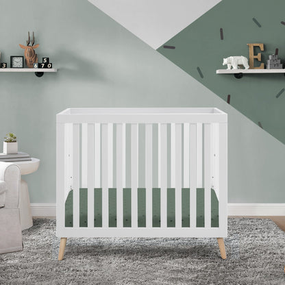 Essex Convertible Mini Baby Crib with 2.75-Inch Mattress