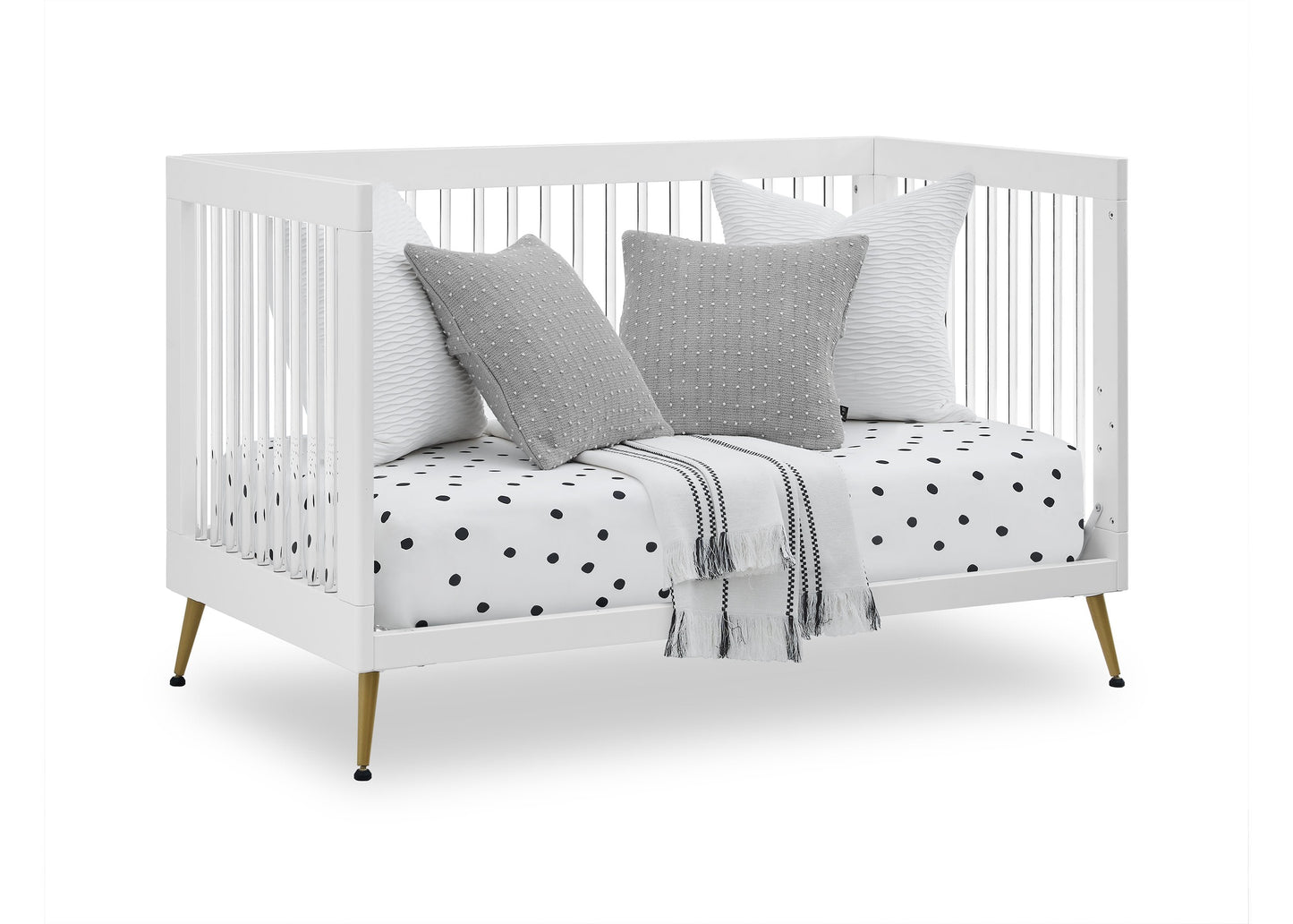 Sloane 4-in-1 Acrylic Convertible Crib